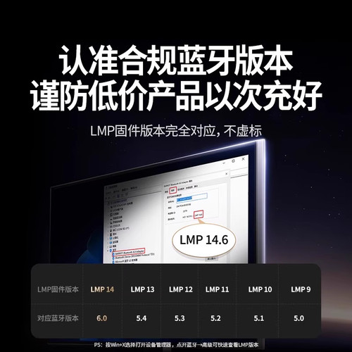 绿联6.0蓝牙适配器接收usb模块电脑台式主机发射驱动连接无线耳机 - 图0