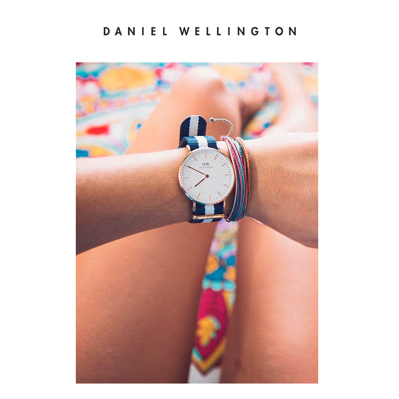 DanielWellington 丹尼尔惠灵顿dw36mm织纹带女表表带套装