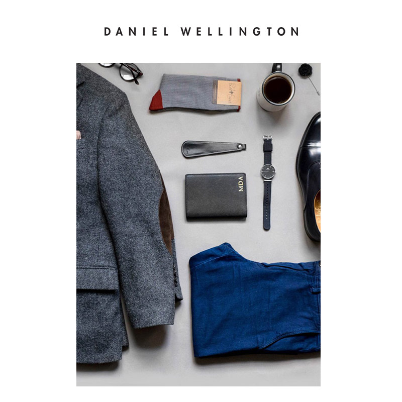 danielwellington旗舰店Danielwellington丹尼尔惠灵顿 dw男表20mm男士织纹表带1