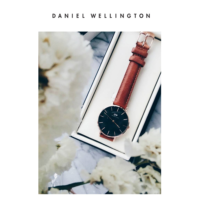 Danielwellington 丹尼尔惠灵顿dw手表女32mm正品皮带石英表