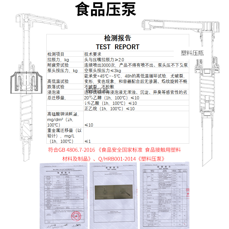 糖浆定量泵套装  咖啡奶茶店商用饮料果露手压式果糖机 压嘴 压头 - 图2