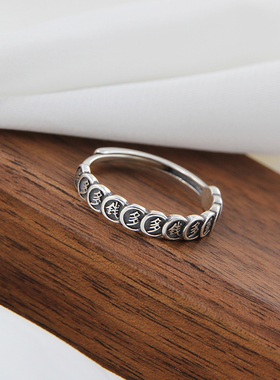 戒指钱多多招财复古小众转运