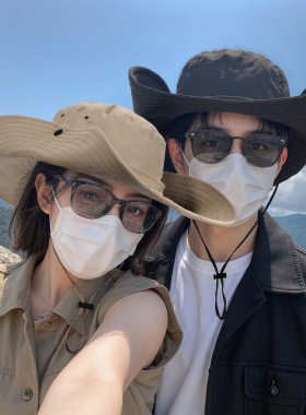 旅行登山~拍照出片大帽檐渔夫帽