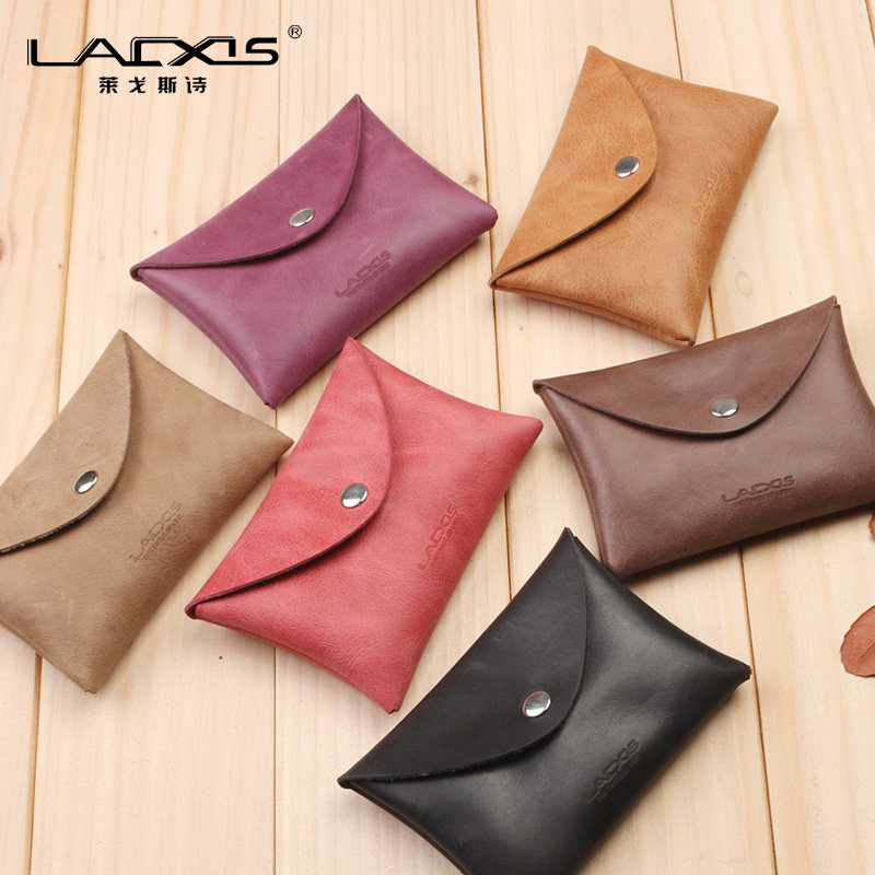 laxs卡包一体女男士真皮小巧零钱包 laxs卡包