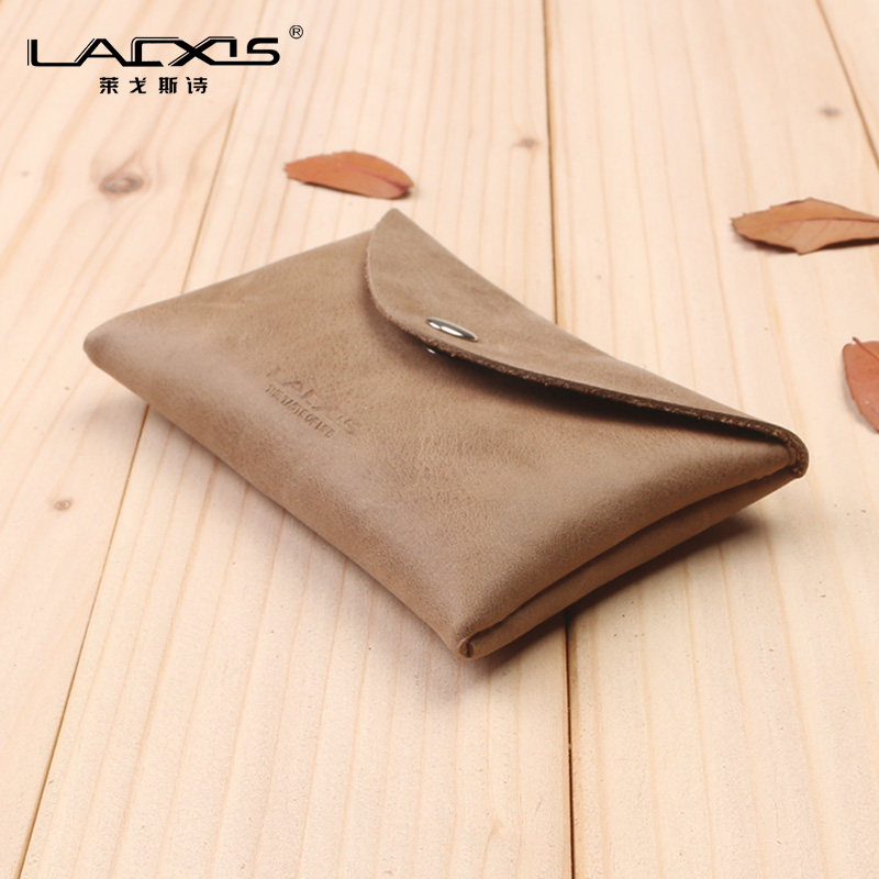 laxs卡包一体女男士真皮小巧零钱包 laxs卡包