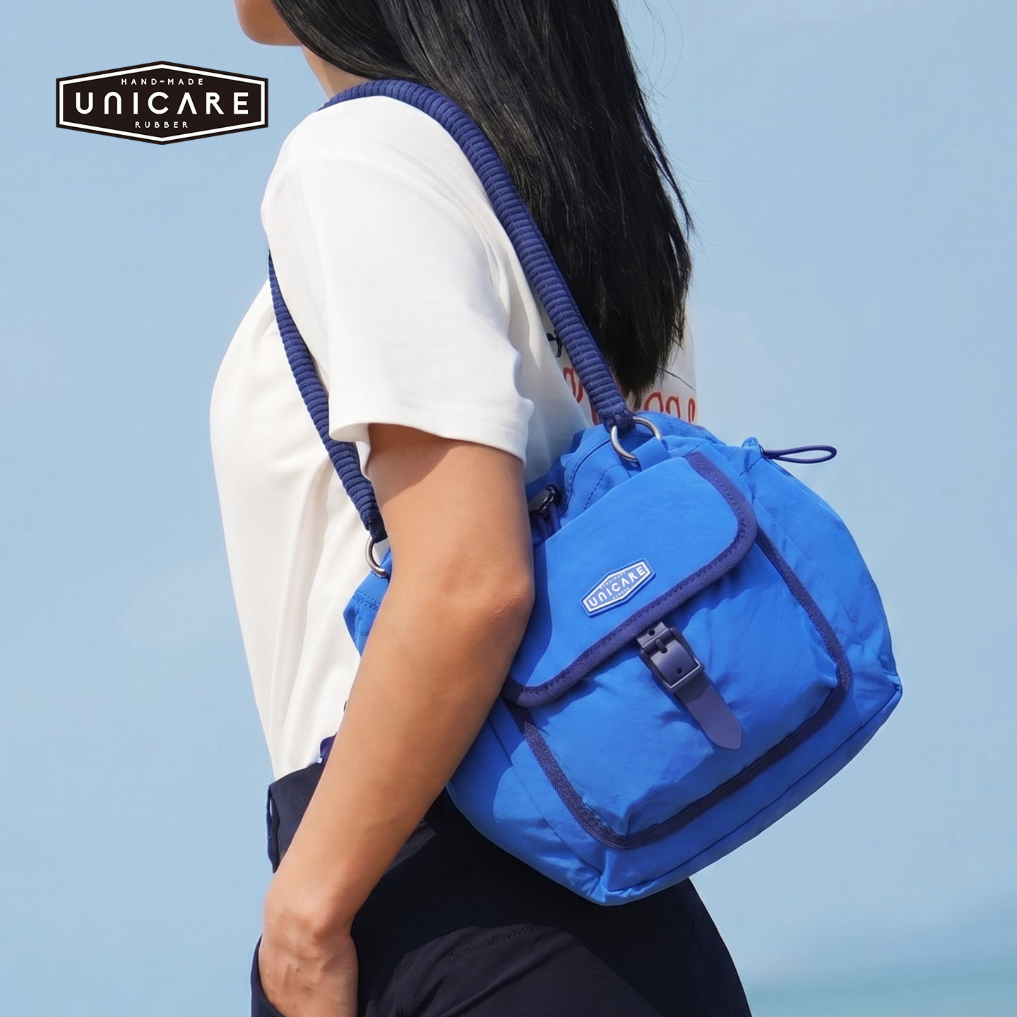 UNICARE Sports and Leisure Outdoor Retro Travel Bag Men and Women Hand-carrying Single Shoulder Crossbody Bag 2026 New Product