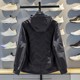 Li Ning spliced goose down sports windbreaker windproof and warm