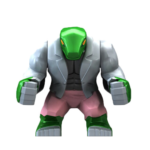 超级英雄复仇者联盟毒液灭霸积木大人仔偶钢铁侠拼装男孩手办玩具 - 图1