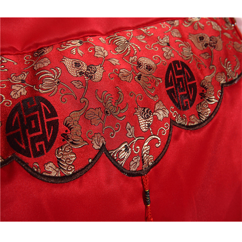 中式大红抱枕被子两用沙发靠枕婚庆喜庆靠垫中国结汽车午睡空调被 - 图2