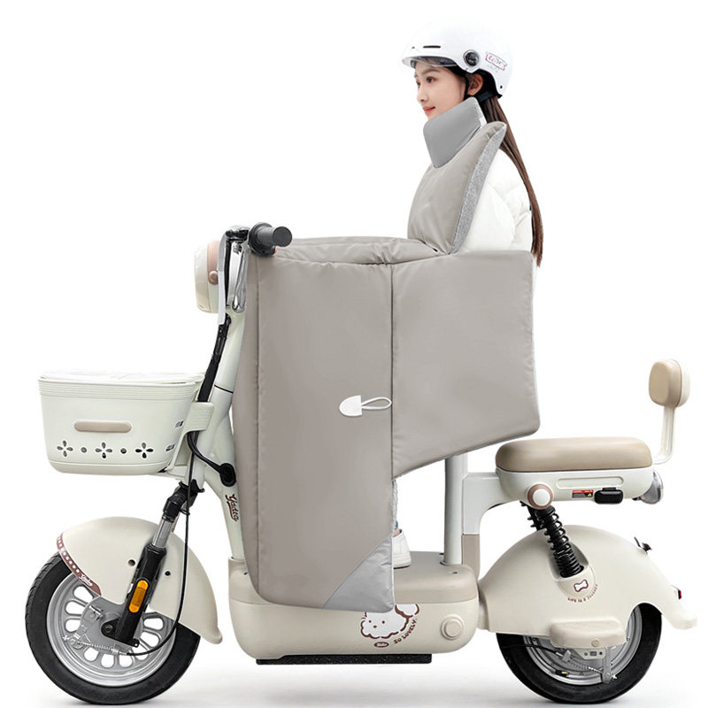 侧翼加宽分体式冬季电动车挡风被厚PU皮加大护腿小型电瓶车防风罩,淘宝优惠券,粉丝福利购,淘宝优惠卷