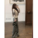 175 tall 185 long low waist suit flared pants