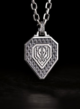 新中式藏传大鹏鸟吊坠男款挂坠中国风国潮风饰品个性藏族文化项链