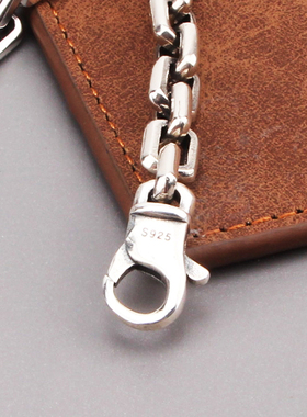 s925纯银简约镂空手链小众情侣