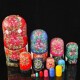 Pure hand-painted eco-friendly Russian matryoshka doll 15 layers of basswood