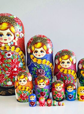俄罗斯套娃15层正品益智玩具礼物