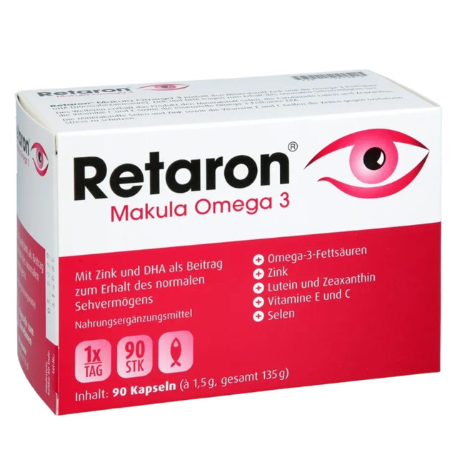 Retaron Aronia Lutein ແຄບຊູນບຳລຸງສາຍຕາ