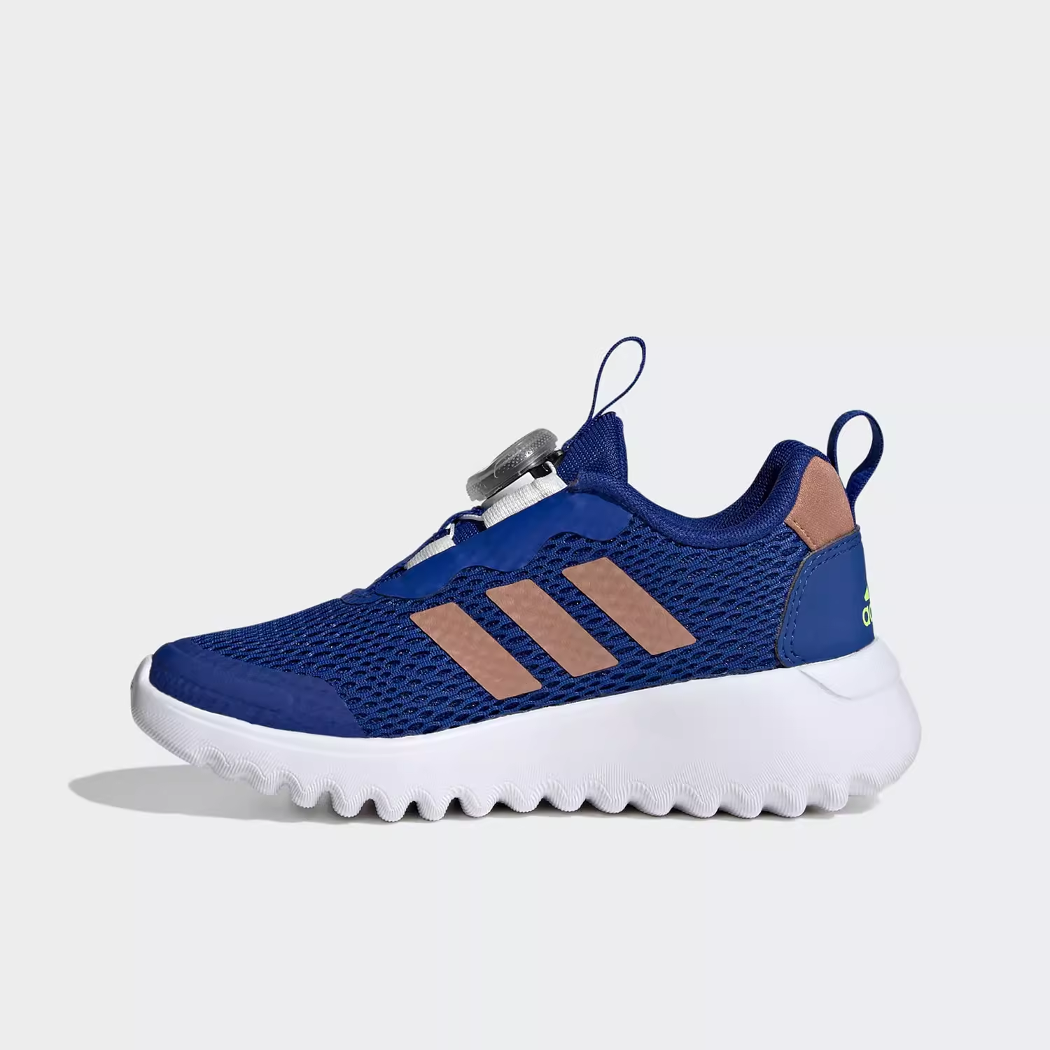 上新J Adidas/阿迪达斯夏儿童旋转按钮时尚网面运动鞋IG0582 0583 - 图0