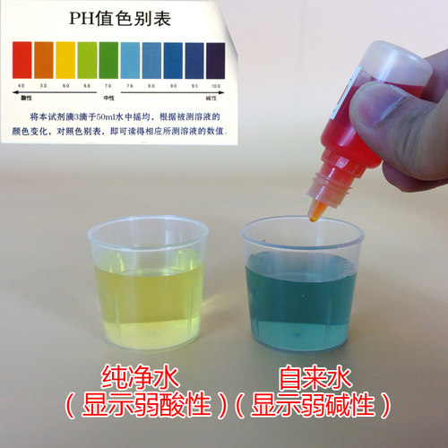 水质检测笔水质检测工具箱家用ph试剂酸碱检测试剂余氯试剂工具盒 - 图0