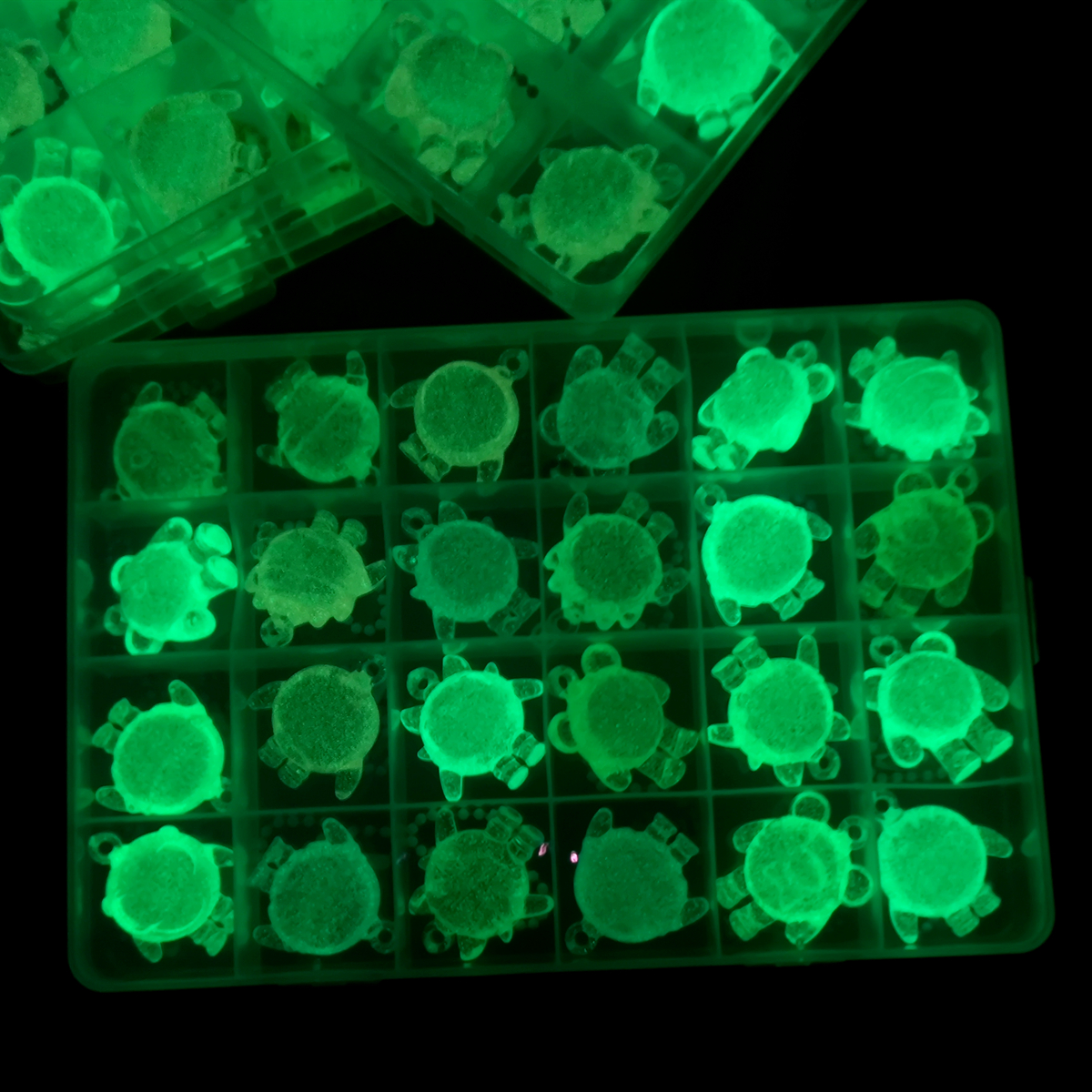 蛋装夜光水晶蛋仔派对玩具挂链盲盒发光公仔摆件挂件钥匙扣挂饰礼