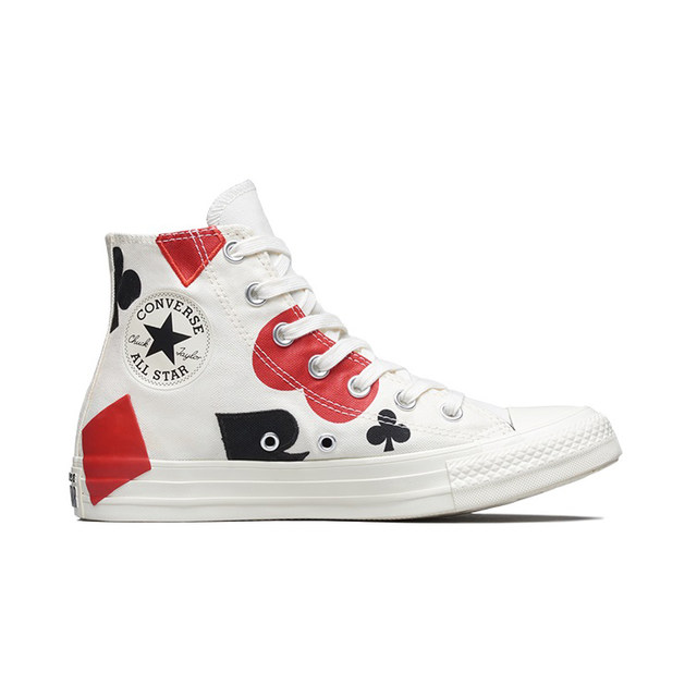 Converse playing cards retro high and 