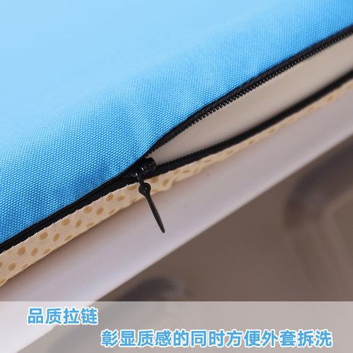 小学生坐垫屁垫防滑凳垫椅垫记忆棉加厚长方形屁股垫子防水可拆洗 - 图0