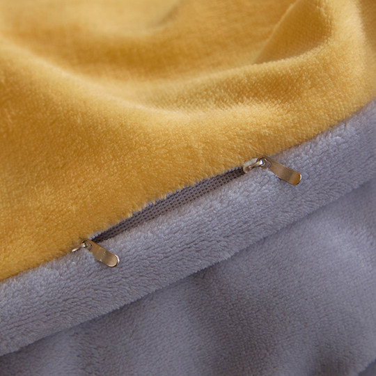 珊瑚绒被套单件冬季被罩宿舍单人法兰绒牛奶绒双面毛绒冬天加绒厚