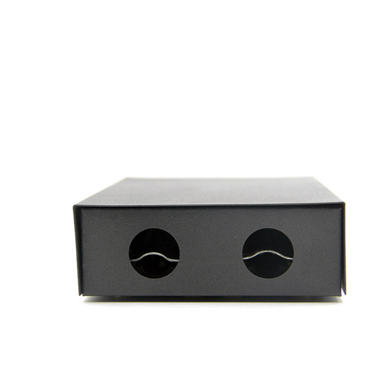Mini port straight terminal box fiber optic rack