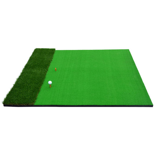 TYGJ新品高尔夫挥杆练习器/垫子 golf多功能 加厚版长短草 打击垫 - 图3