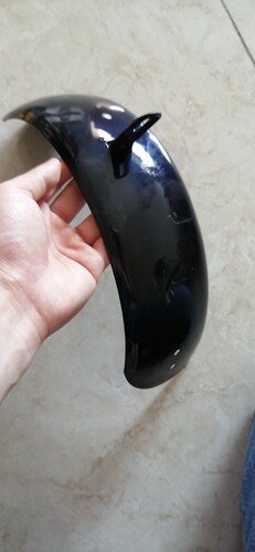 一迪电动车原装挡泥皮挡泥板防水泥水片哈雷车通用配件 - 图2