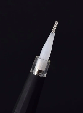 半纹绣机器半抛针仪器单针帽纹绣半抛针头小号大号圆3排5