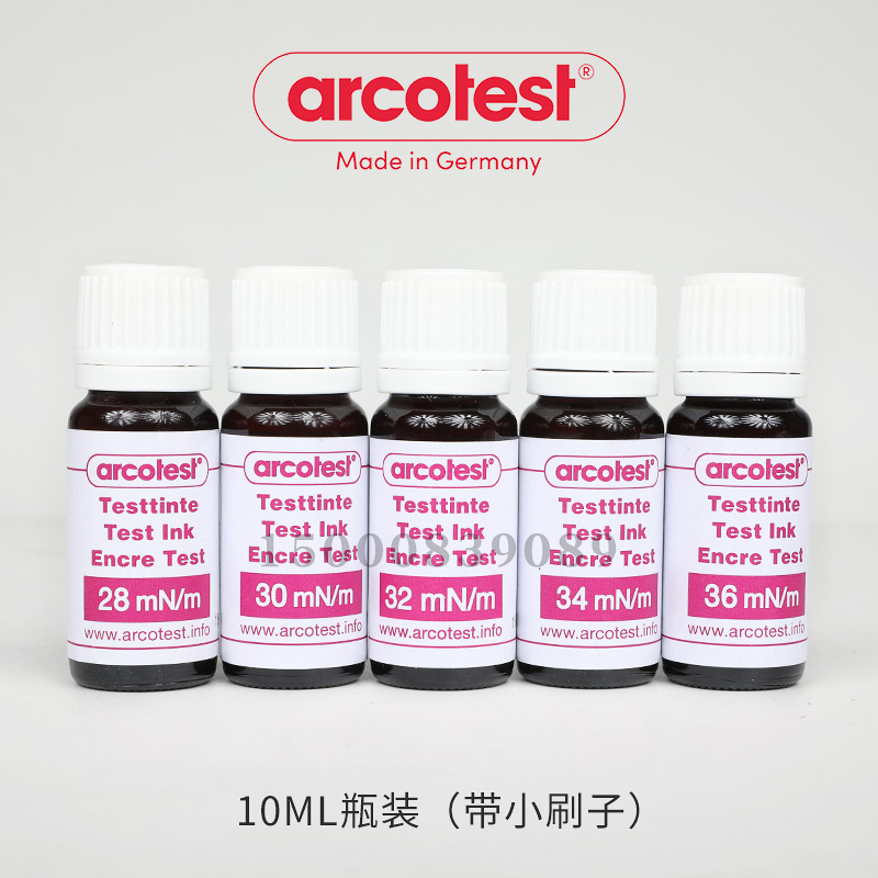 德国arcotest达因液达因笔电晕液薄膜表面张力测试液达因药水墨水-图0