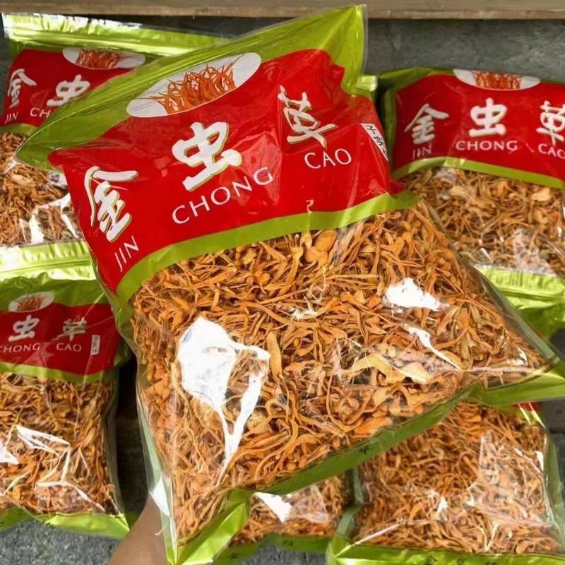 云南正宗虫草花干货500g特级煲汤炖鸡汤材料干货商用蛹虫草金虫草 - 图1