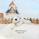Gabriel Polar Bear Plush Toy Soft and Cute Decompression and Healing Office Doll Doll ຂອງປະທານ