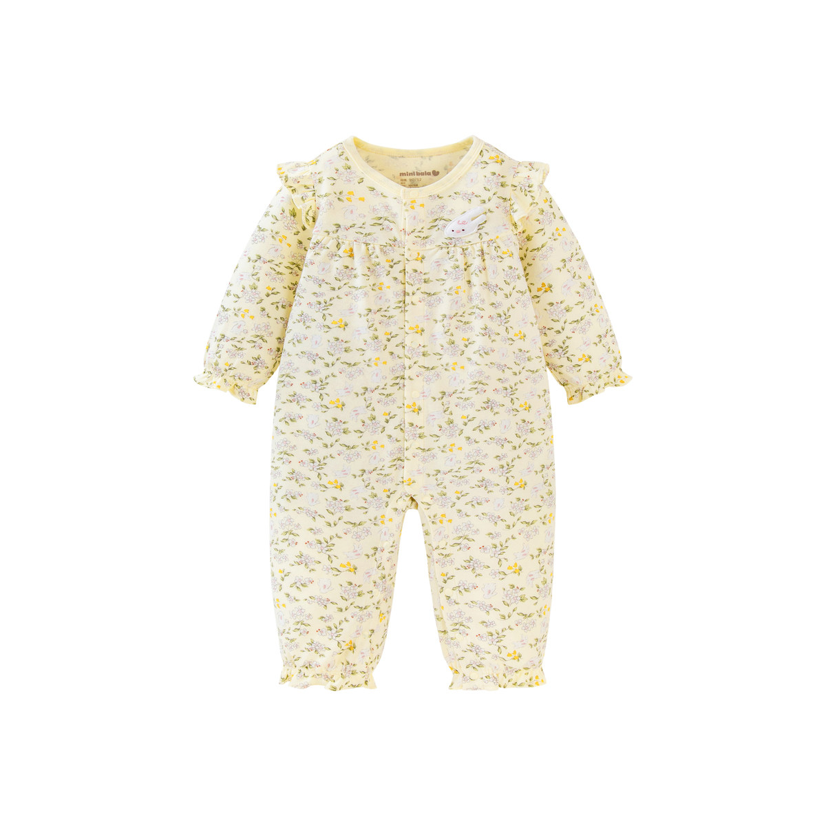 【植物芯】迷你巴拉巴拉2024秋季婴儿纯棉连体衣宝宝可爱亲肤爬服