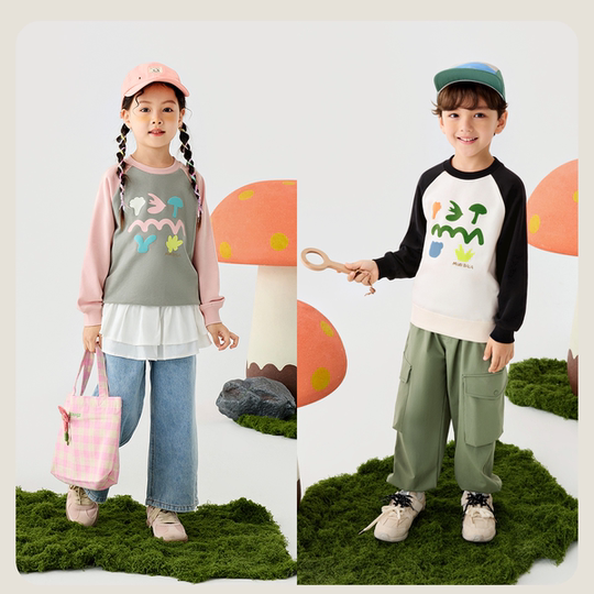 Mini bala bala soft skin-friendly sweatshirt