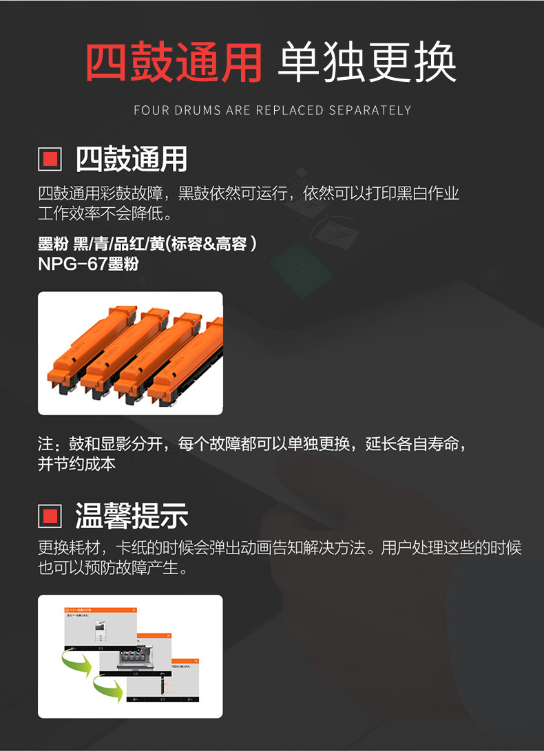 佳能canonc3125 c3120l商务打印机 讯文数码复合复印机