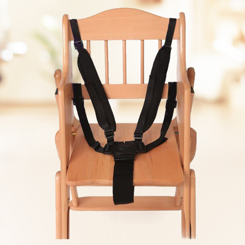 儿童餐椅安全带绑带固定带婴儿车藤椅三点五点式宝宝座椅推车通用_虎窝淘