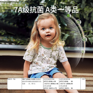 欧孕儿童短袖纯棉t恤男女童2025新款上衣