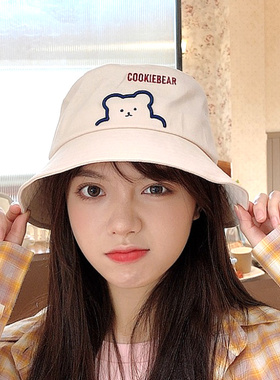 春夏季防晒卡通学生ins可爱帽子