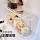 Desktop light luxury coffee cup holder cup storage rack