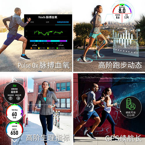 Garmin佳明Forerunner245/255/165/158跑步游泳训练户外运动手表-图1