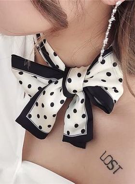 苏明玉脖子围巾领结挂件衣服配饰