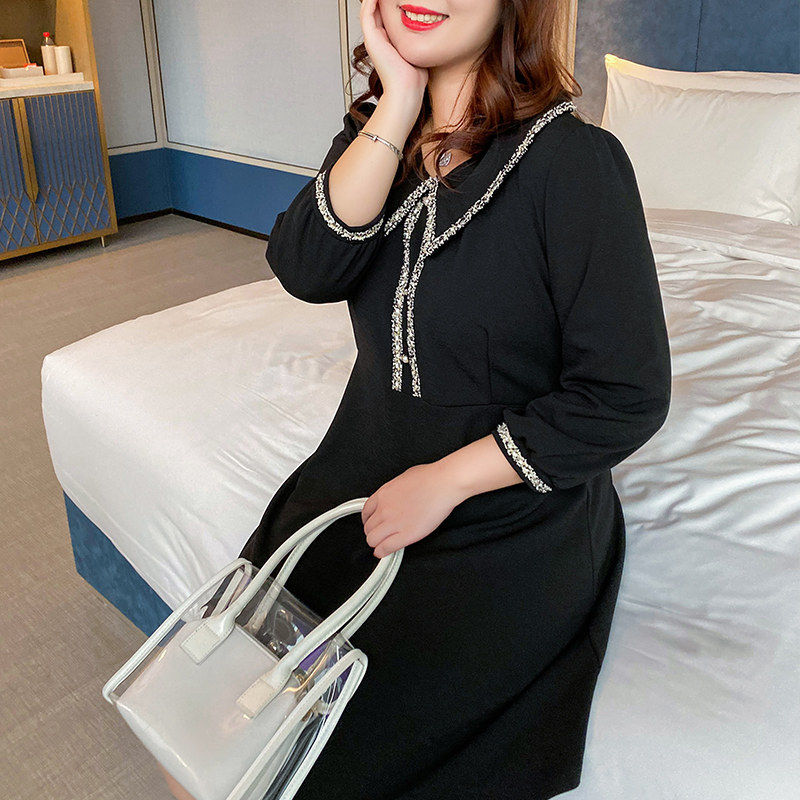 2020秋季新款爆款加大码女装连衣裙 非墨大码女装