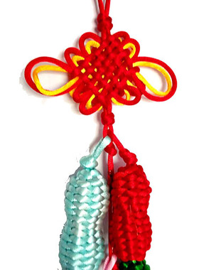 天天特价花生串中国结结婚挂件
