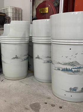 国风手绘陶瓷泡脚桶定制