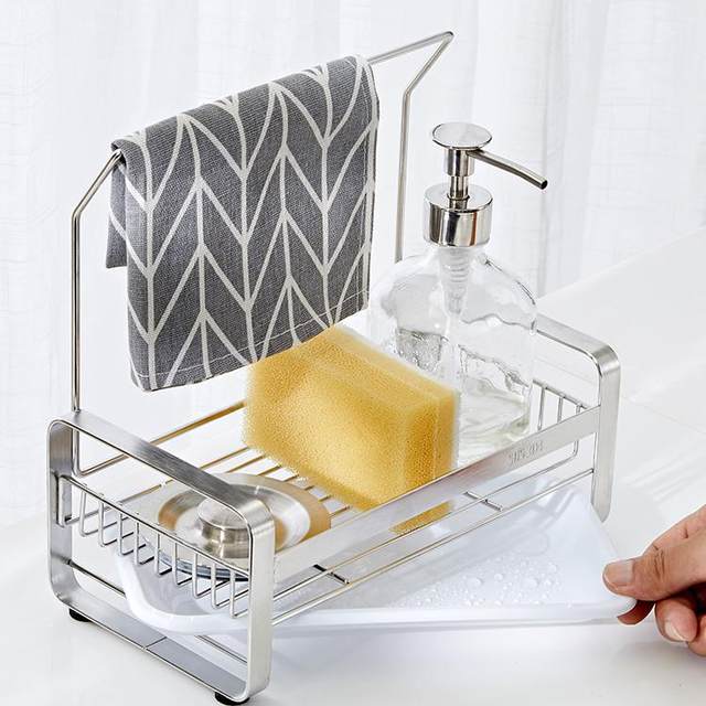 Storage rack kitchen windowsill LOKE sponge