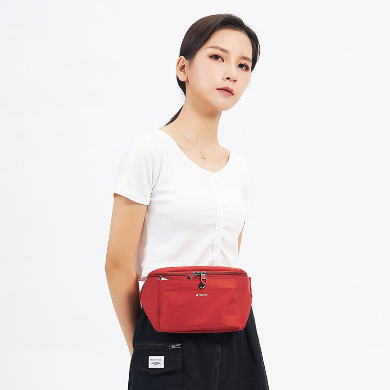 跑步腰包2020新款户外休闲斜挎包 fouvor箱包女士包袋