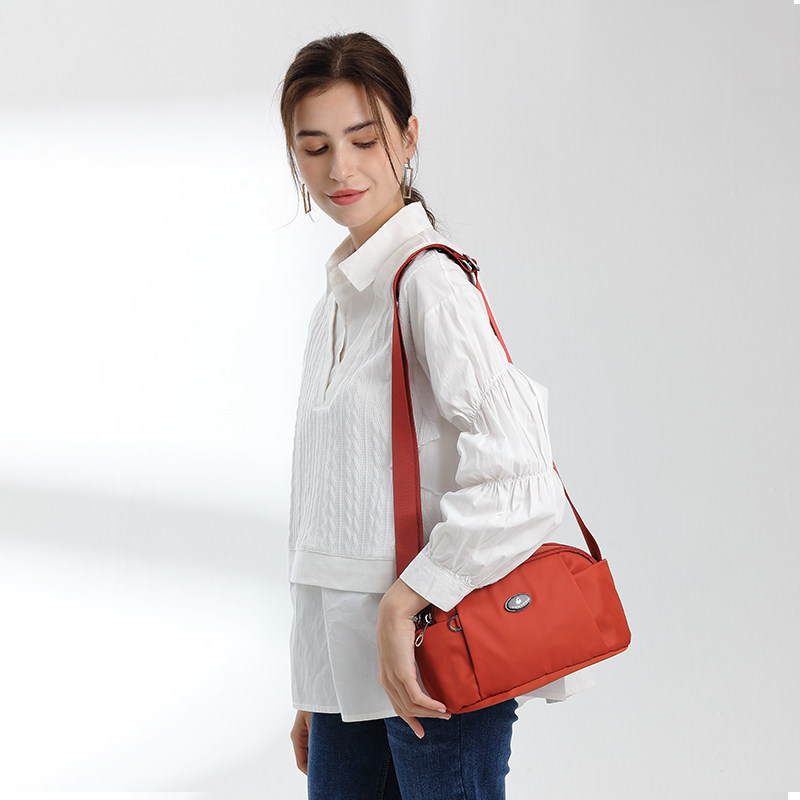 牛津布女2022新款尼龙大容量斜挎包 fouvor箱包女士包袋