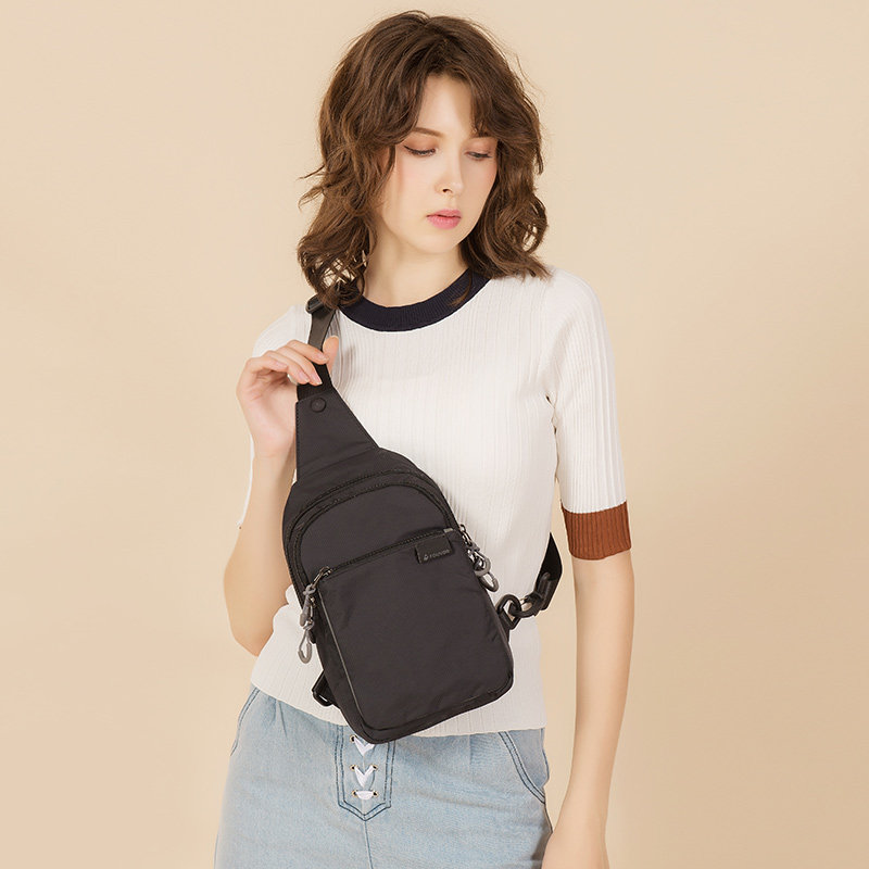 休闲胸包2022新款运动单肩小包包 fouvor箱包女士包袋