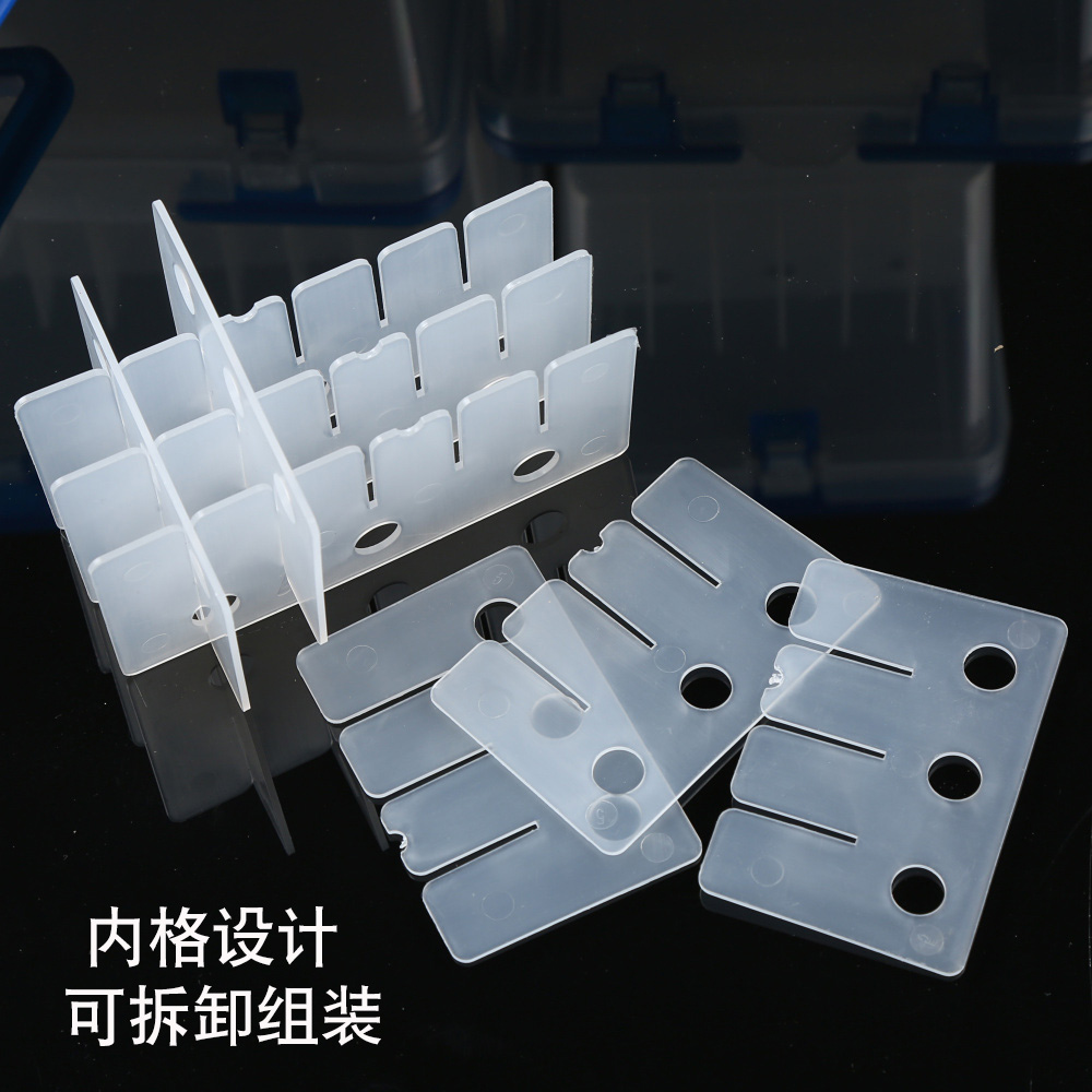 TOUCHLIIT马克笔盒80支60支24支 隔层盒 笔盒展示盒 硬塑料笔盒 - 图3